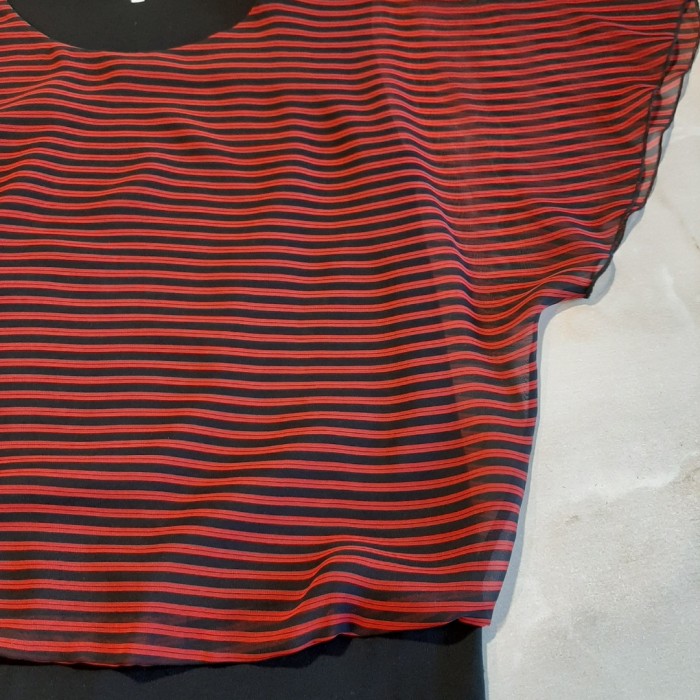 Блуза шифон колір червоний, зелений 48р.