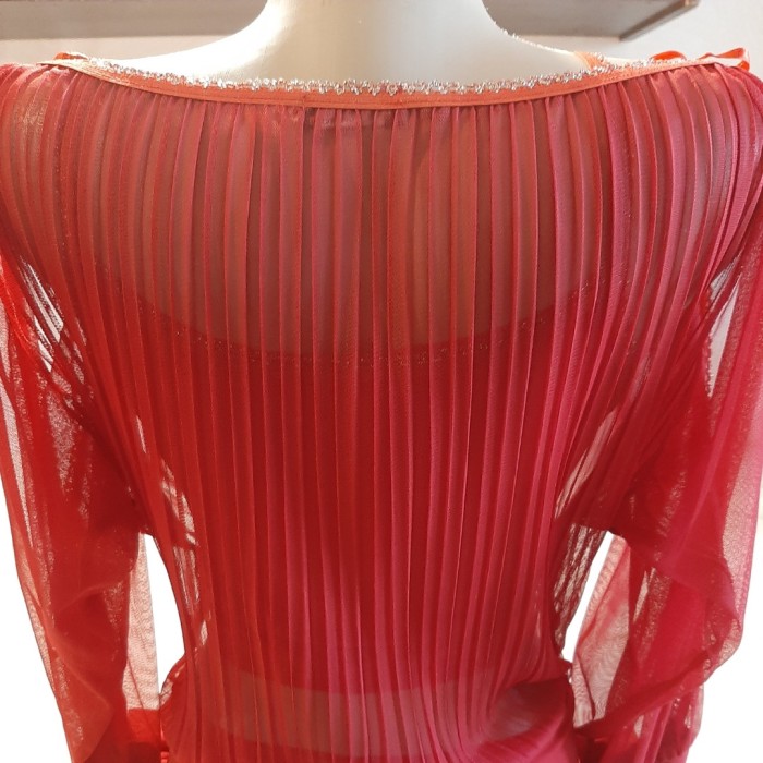 РОЗПРОДАЖ! Блуза шифон Червоний, Бордовий кольори 44-46р.