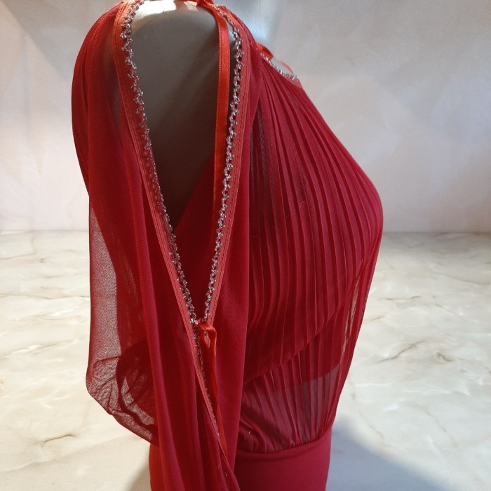 РОЗПРОДАЖ! Блуза шифон Червоний, Бордовий кольори 44-46р.