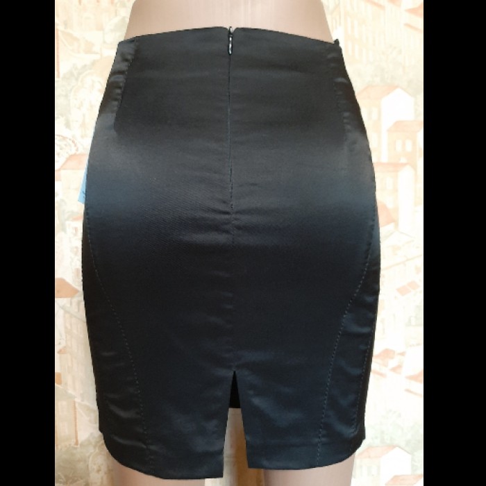 РОЗПРОДАЖ!!! Спідниця олівець літня чорна 44,46,52,54р