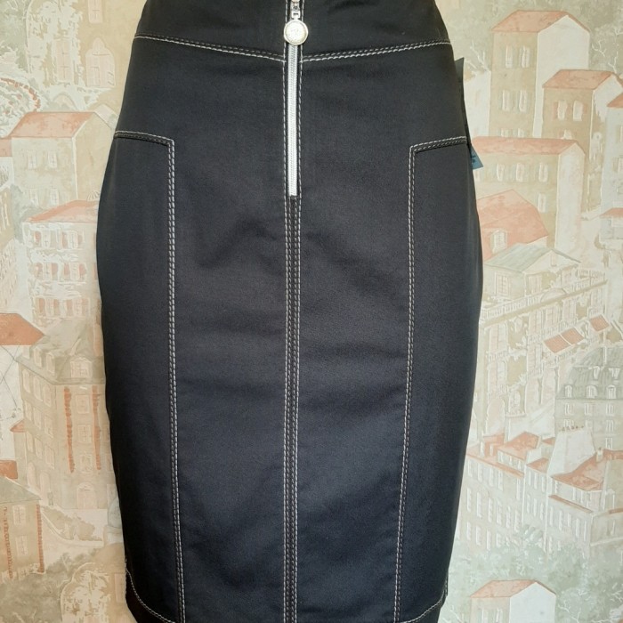 Розпродаж! Спідниця олівець чорна демі 44, 46р.