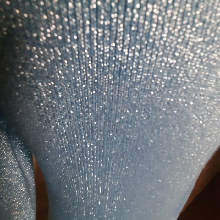 РОЗПРОДАЖ! Плаття нарядне трикотажне блакитного кольору з люрексом Туреччина 42,44,46 р