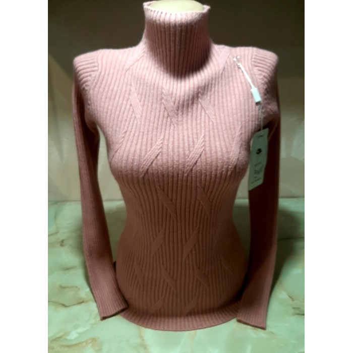 Гольф якість кашемір зі стійким кольором світло-рожевий 42-44р.