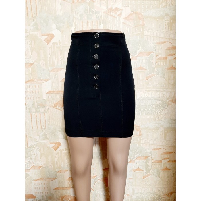 РОЗПРОДАЖ! Спідниця олівець високої посадки чорна 42,44р