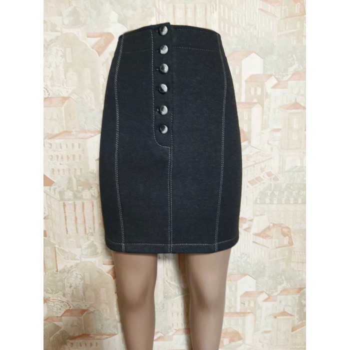 РОЗПРОДАЖ! Олівець високої посадки колір графіт осінь/зима на 48-50р