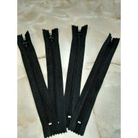 Блискавка брючна чорна No4