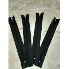 Блискавка брючна чорна No4