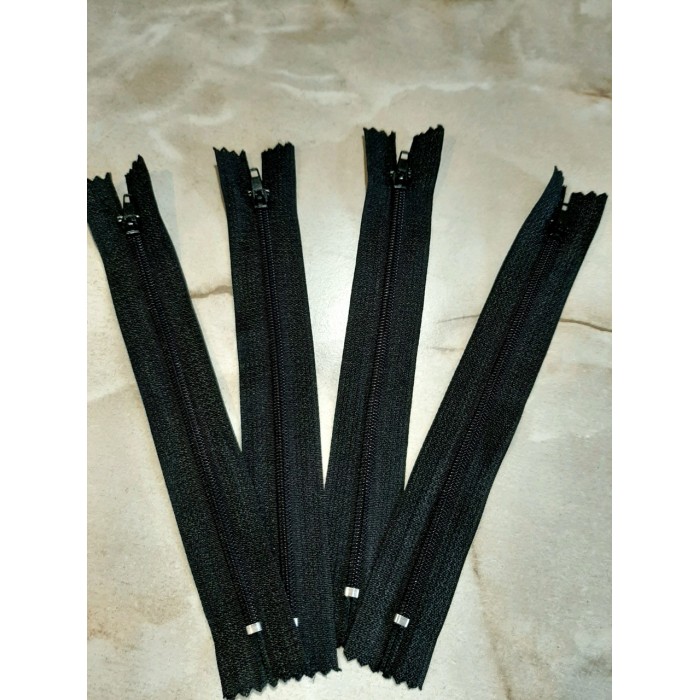 Блискавка брючна чорна No4