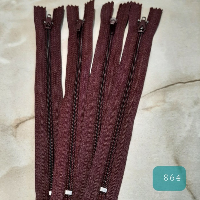 Блискавка брючна чорна No4