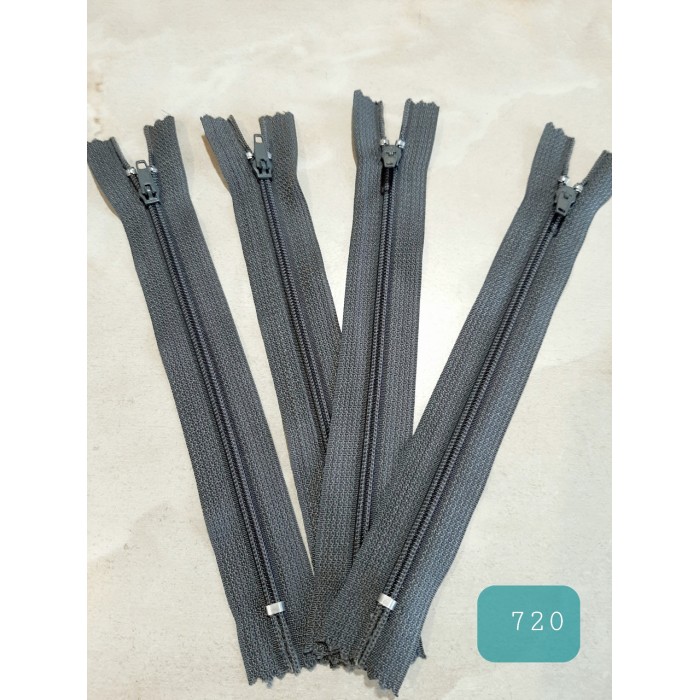 Блискавка брючна чорна No4