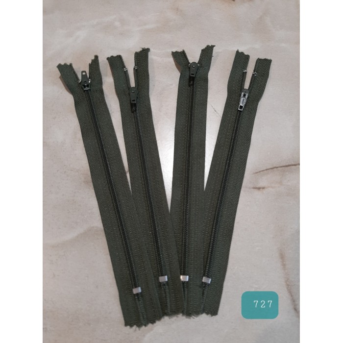 Блискавка брючна чорна No4