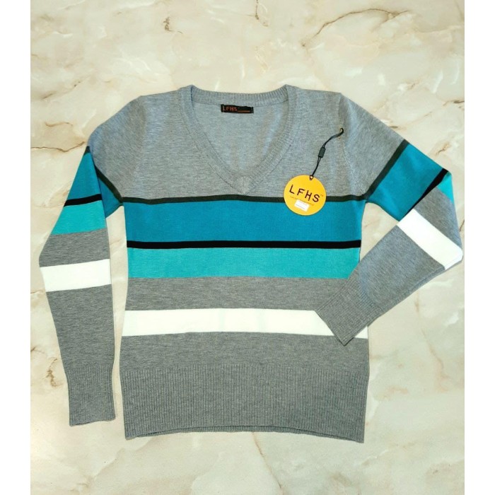 Джемпер жіночий котон в'язання сірий Туреччина 44-48р