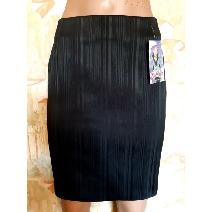 РОЗПРОДАЖ! Спідниця пряма чорна 44р