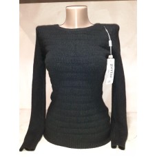 Светр напів-шерсть колір-чорний 44р