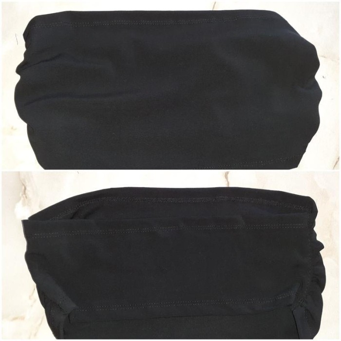 Кроп-топ чорного кольору стрейч розмір 40,42,44р.