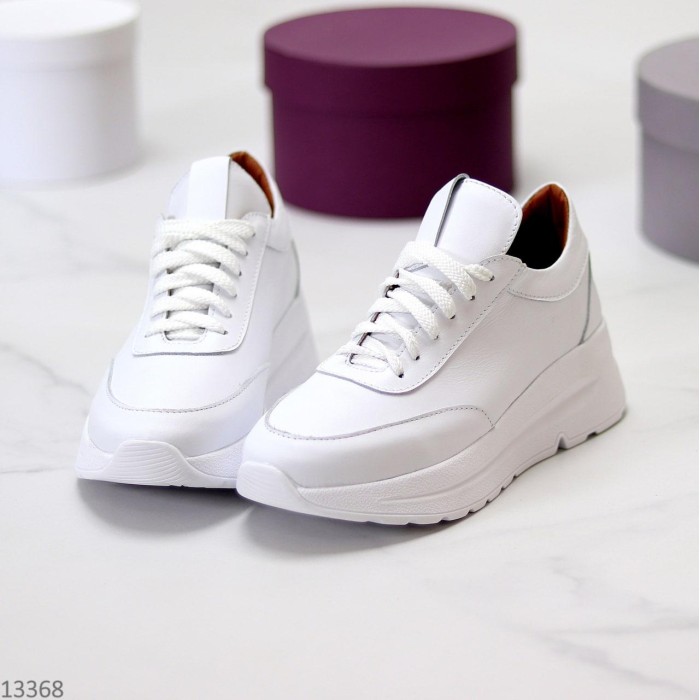 Кроссовки женские белые натуральная кожа 36,37,38р.