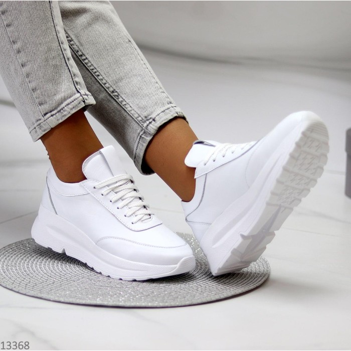 Кроссовки женские белые натуральная кожа 36,37,38р.