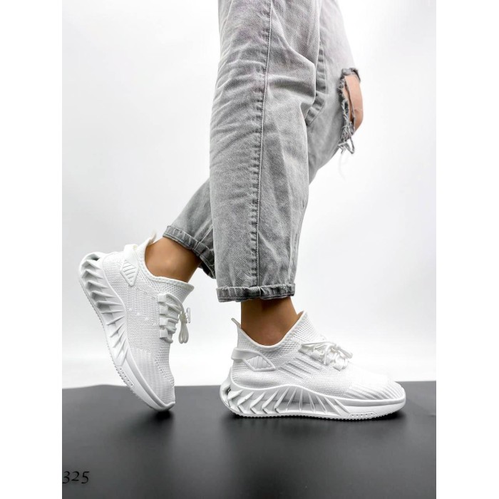 Кросівки жіночі текстиль білі на 36р.