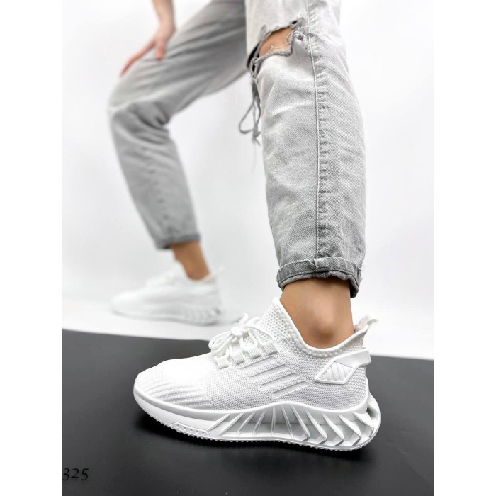 Кросівки жіночі текстиль білі на 36р.