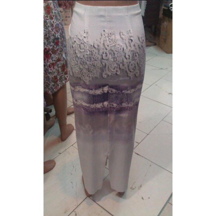 РОЗПРОДАЖ!!! Спідниця пряма в підлогу льон/стрейч колір білий/сірий/бузковий 46,48,50р