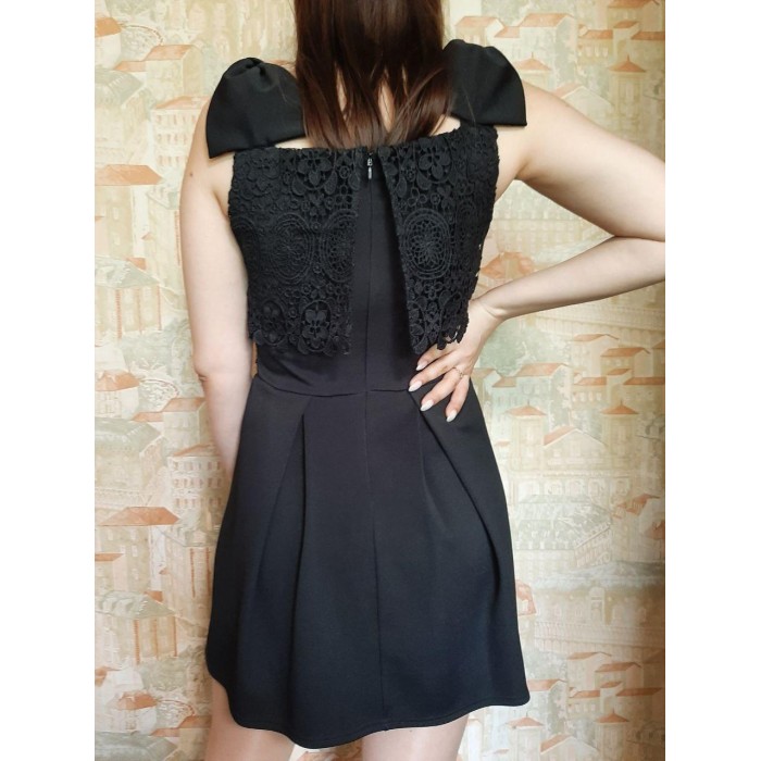 РОЗПРОДАЖ! Плаття-сарафан молодіжка колір чорний 44р