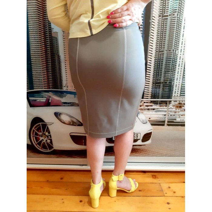 РОЗПРОДАЖ! Спідниця олівець оливкового кольору 44,50р