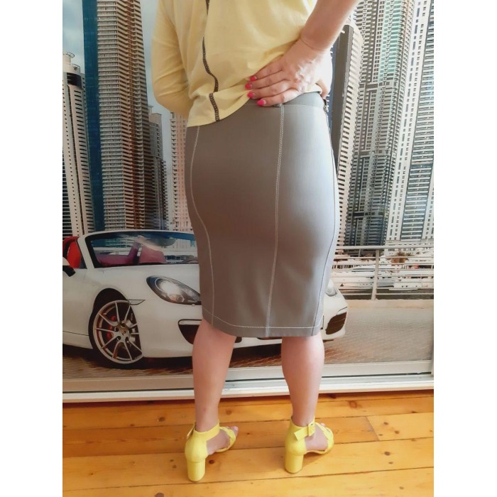 РОЗПРОДАЖ! Спідниця олівець оливкового кольору 44,50р