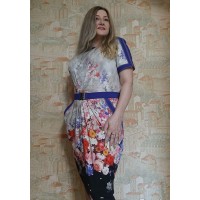 РОЗПРОДАЖ! Сукня трикотажна з принтом різні кольори   2XL XL