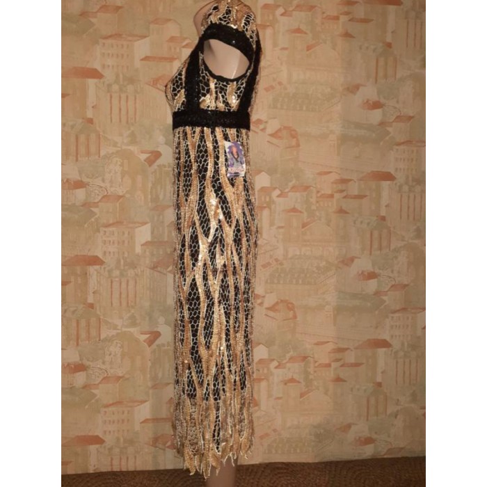 РОЗПРОДАЖ! Сукня ошатна все сезонна з коротким рукавом 48р