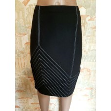 РОЗПРОДАЖ! Стильна спідниця олівець чорного кольору 44,46р