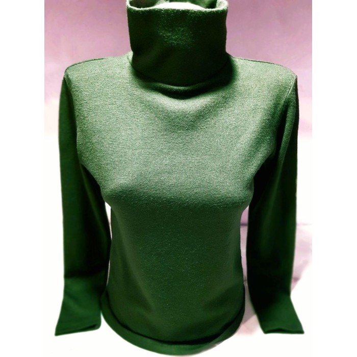 Гольф/водолазка напівшерсть колір олива на 46/48р