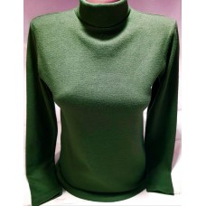 Гольф/водолазка напівшерсть колір олива на 46/48р