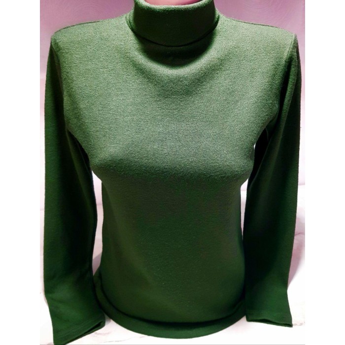 Гольф/водолазка напівшерсть колір олива на 46/48р