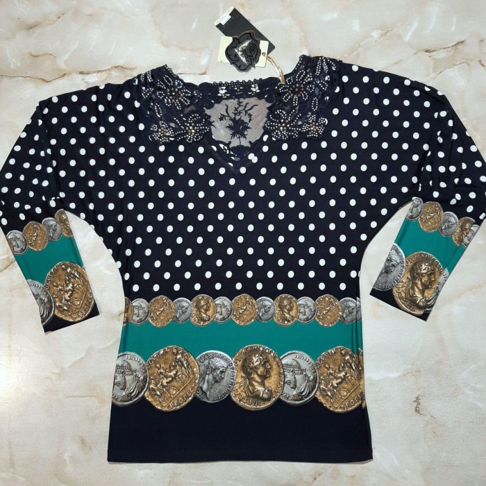 РОЗПРОДАЖ! Блуза ошатна трикотаж 46/48р.