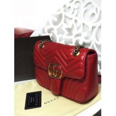 Сумка жіноча Гу натуральна шкіра Пудра, Червона, Біла Червоний