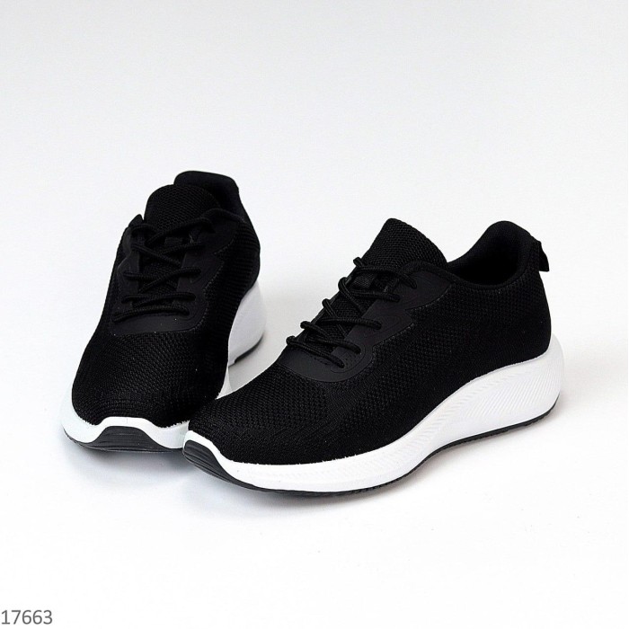 Кросівки 36р жіночі текстиль чорні