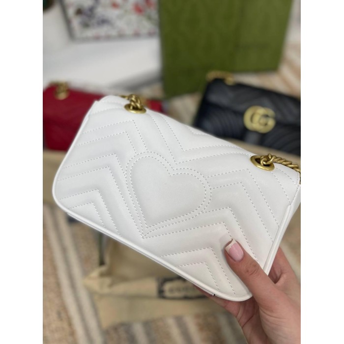 Сумка жіноча натуральна шкіра Червона, Біла, Пудрова, Чорна Білий