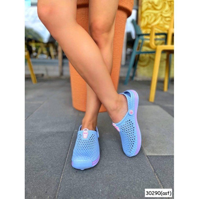 Крокси жіночі лаванда перфорація піна  36/37р