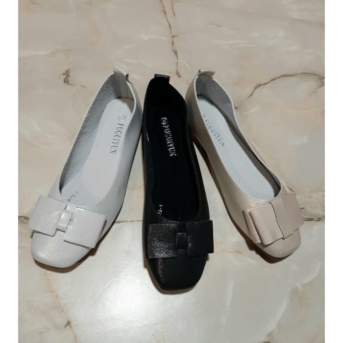 Балетки жіночі натуральна шкіра чорні 35,36,37.5,41р