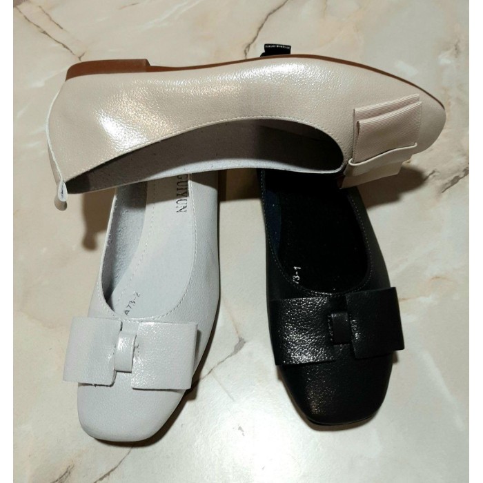 Балетки жіночі натуральна шкіра чорні 35,36,37.5,41р