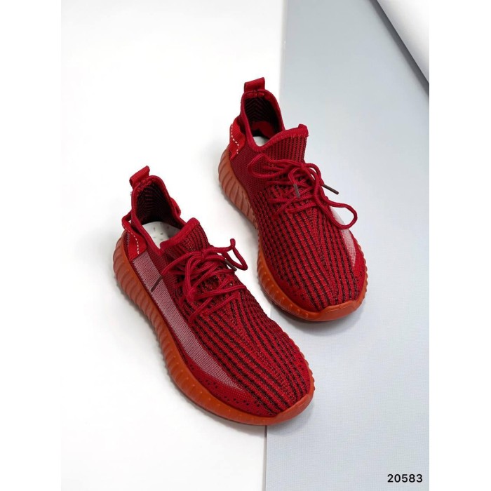 Кеди жіночі матеріал-текстиль колір червоний на 36,37р