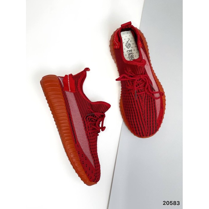 Кеди жіночі матеріал-текстиль колір червоний на 36,37р