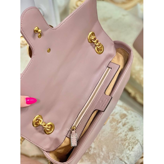 Сумка жіноча Гу натуральна шкіра Пудра, Червона, Біла