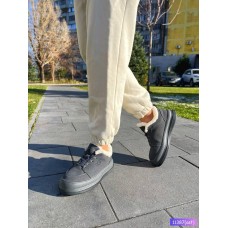 Кроссовки женские, натуральная замша  серые зима на 35.5,38,40р