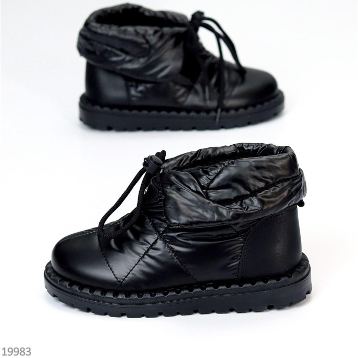 Дутики жіночі, Болонья чорні зима на 37р