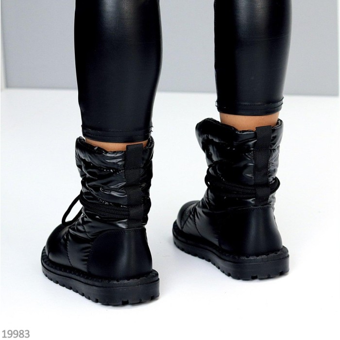 Дутики жіночі, Болонья чорні зима на 37р