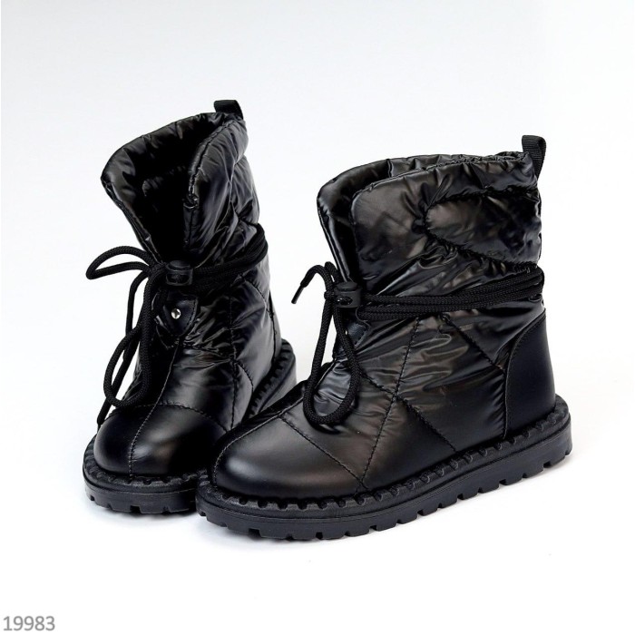 Дутики жіночі, Болонья чорні зима на 37р