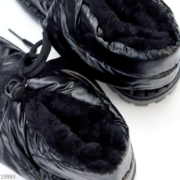 Дутики жіночі, Болонья чорні зима на 37р