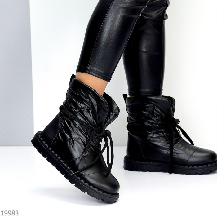 Дутики жіночі, Болонья чорні зима на 37р