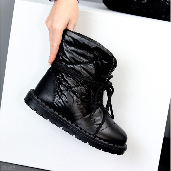 Дутики жіночі, Болонья чорні зима на 37р